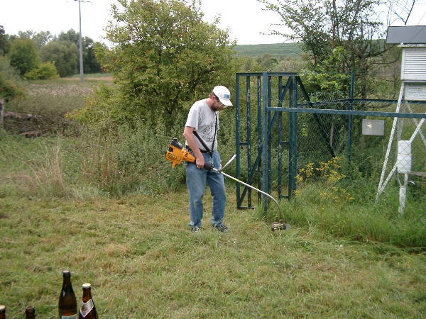 Martin bei der Arbeit