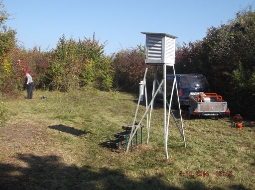 Gesamtansicht der Bergstation