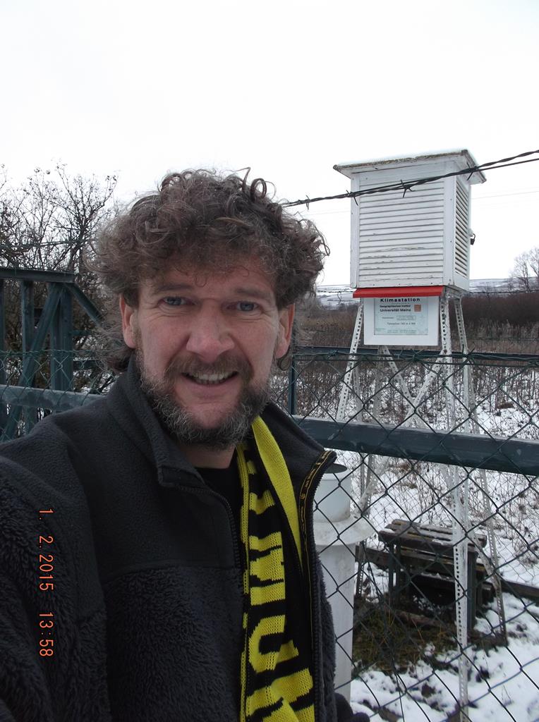 Martin vor der Talstation