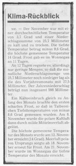 Wormser Allgemeine Zeitung vom 02.12. 1995