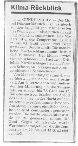 Wormser Allgemeine Zeitung vom 02.03. 1996