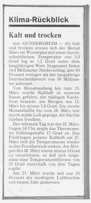 Wormser Allgemeine Zeitung vom 02.04.1996